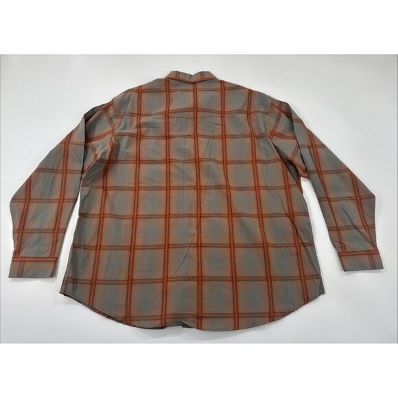 Panhandle Slim Western Shirt Womens 2X tan Plaid Pearl Snap Long Sleeve NEW - Picture 10 of 10